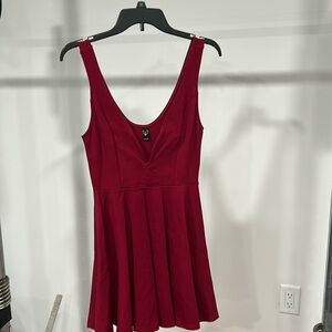 Maroon Dress